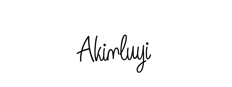 Make a beautiful signature design for name Akinluyi. With this signature (Angelique-Rose-font-FFP) style, you can create a handwritten signature for free. Akinluyi signature style 5 images and pictures png