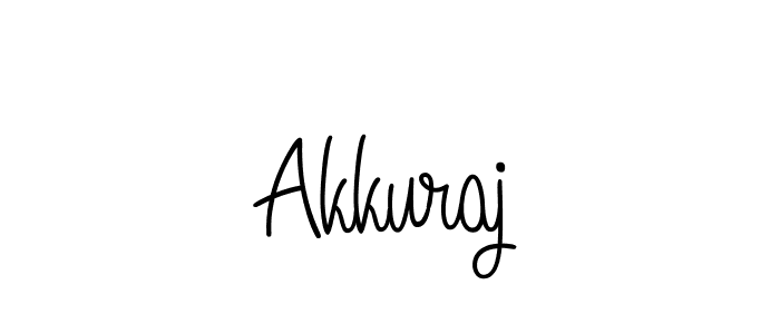 Angelique-Rose-font-FFP is a professional signature style that is perfect for those who want to add a touch of class to their signature. It is also a great choice for those who want to make their signature more unique. Get Akkuraj name to fancy signature for free. Akkuraj signature style 5 images and pictures png