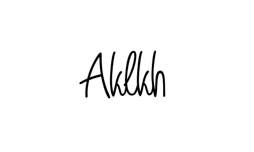 Best and Professional Signature Style for Aklkh. Angelique-Rose-font-FFP Best Signature Style Collection. Aklkh signature style 5 images and pictures png