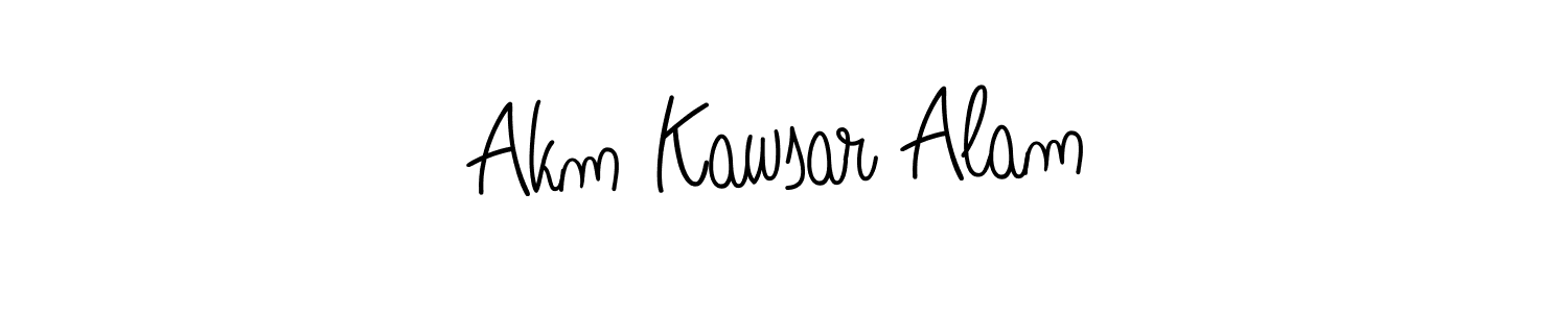 Once you've used our free online signature maker to create your best signature Angelique-Rose-font-FFP style, it's time to enjoy all of the benefits that Akm Kawsar Alam name signing documents. Akm Kawsar Alam signature style 5 images and pictures png