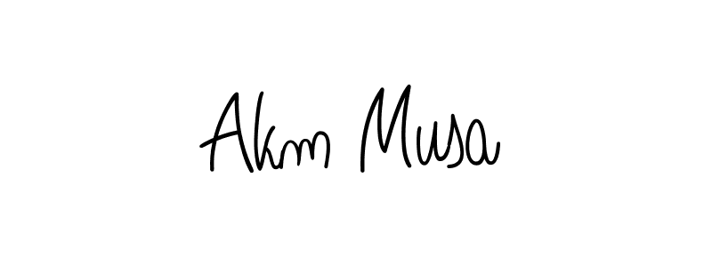 Similarly Angelique-Rose-font-FFP is the best handwritten signature design. Signature creator online .You can use it as an online autograph creator for name Akm Musa. Akm Musa signature style 5 images and pictures png