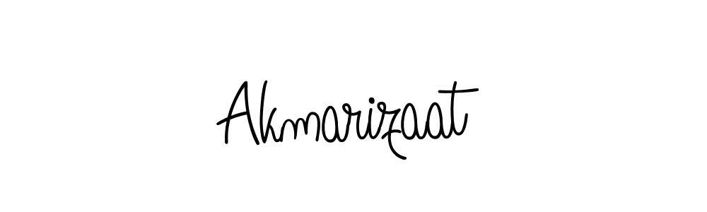 How to make Akmarizaat name signature. Use Angelique-Rose-font-FFP style for creating short signs online. This is the latest handwritten sign. Akmarizaat signature style 5 images and pictures png
