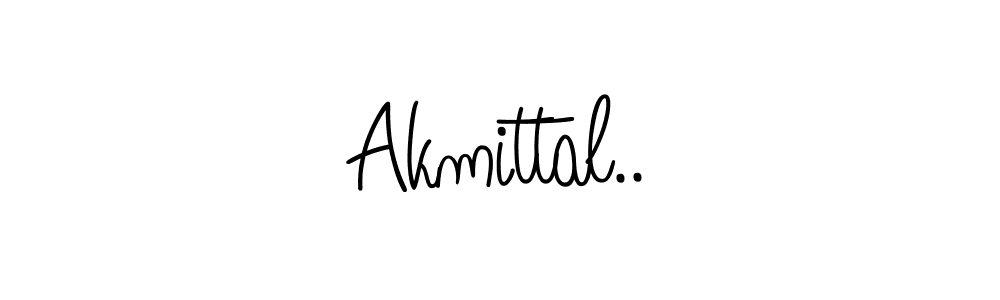 Akmittal.. stylish signature style. Best Handwritten Sign (Angelique-Rose-font-FFP) for my name. Handwritten Signature Collection Ideas for my name Akmittal... Akmittal.. signature style 5 images and pictures png