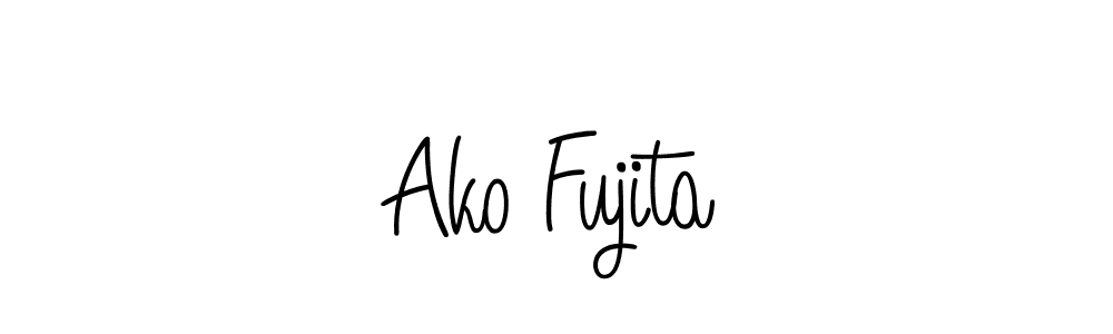 Make a beautiful signature design for name Ako Fujita. Use this online signature maker to create a handwritten signature for free. Ako Fujita signature style 5 images and pictures png