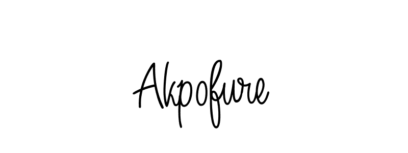 Create a beautiful signature design for name Akpofure. With this signature (Angelique-Rose-font-FFP) fonts, you can make a handwritten signature for free. Akpofure signature style 5 images and pictures png