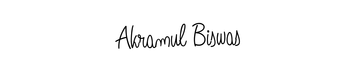 You can use this online signature creator to create a handwritten signature for the name Akramul Biswas. This is the best online autograph maker. Akramul Biswas signature style 5 images and pictures png
