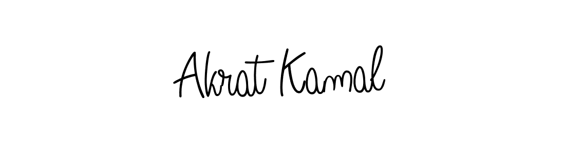 You can use this online signature creator to create a handwritten signature for the name Akrat Kamal. This is the best online autograph maker. Akrat Kamal signature style 5 images and pictures png