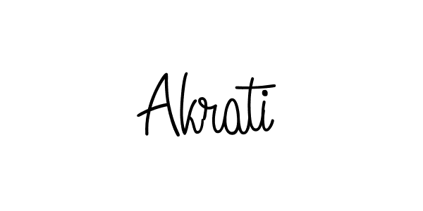 It looks lik you need a new signature style for name Akrati. Design unique handwritten (Angelique-Rose-font-FFP) signature with our free signature maker in just a few clicks. Akrati signature style 5 images and pictures png