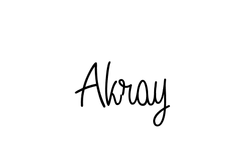 Angelique-Rose-font-FFP is a professional signature style that is perfect for those who want to add a touch of class to their signature. It is also a great choice for those who want to make their signature more unique. Get Akray name to fancy signature for free. Akray signature style 5 images and pictures png