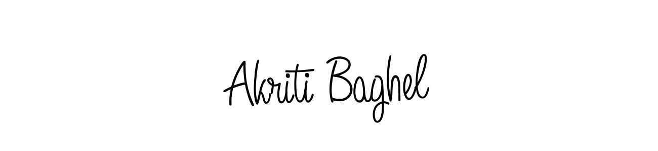 Also You can easily find your signature by using the search form. We will create Akriti Baghel name handwritten signature images for you free of cost using Angelique-Rose-font-FFP sign style. Akriti Baghel signature style 5 images and pictures png