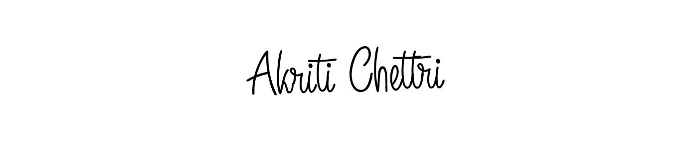 Make a short Akriti Chettri signature style. Manage your documents anywhere anytime using Angelique-Rose-font-FFP. Create and add eSignatures, submit forms, share and send files easily. Akriti Chettri signature style 5 images and pictures png