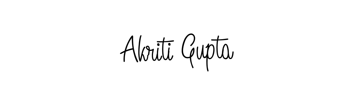 Here are the top 10 professional signature styles for the name Akriti Gupta. These are the best autograph styles you can use for your name. Akriti Gupta signature style 5 images and pictures png