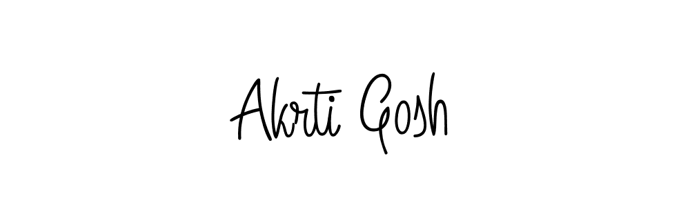 The best way (Angelique-Rose-font-FFP) to make a short signature is to pick only two or three words in your name. The name Akrti Gosh include a total of six letters. For converting this name. Akrti Gosh signature style 5 images and pictures png