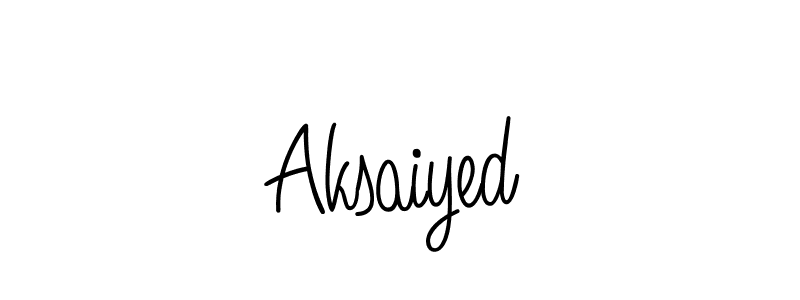 The best way (Angelique-Rose-font-FFP) to make a short signature is to pick only two or three words in your name. The name Aksaiyed include a total of six letters. For converting this name. Aksaiyed signature style 5 images and pictures png