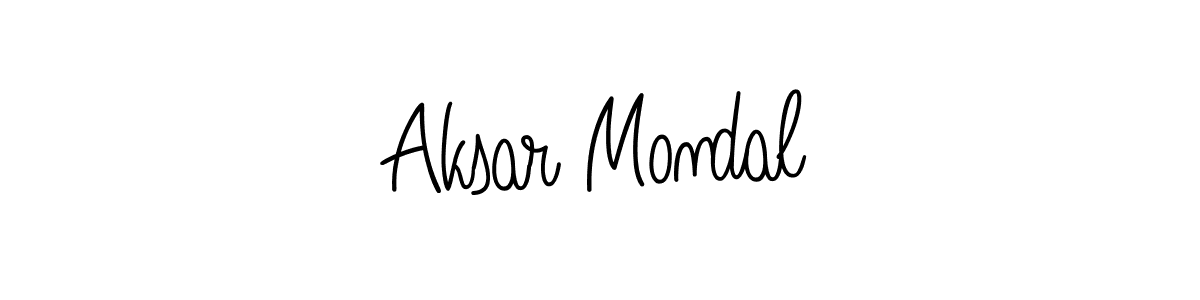 You can use this online signature creator to create a handwritten signature for the name Aksar Mondal. This is the best online autograph maker. Aksar Mondal signature style 5 images and pictures png