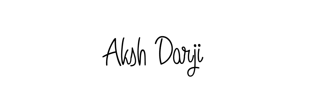 How to make Aksh Darji signature? Angelique-Rose-font-FFP is a professional autograph style. Create handwritten signature for Aksh Darji name. Aksh Darji signature style 5 images and pictures png