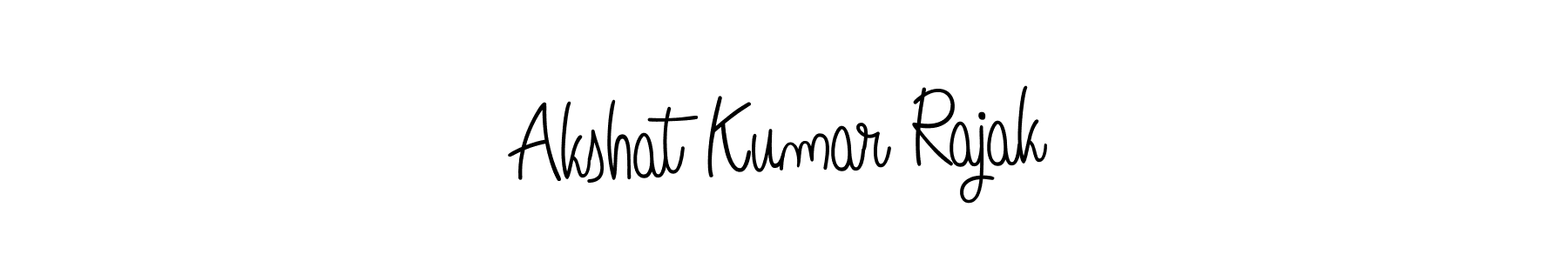 Create a beautiful signature design for name Akshat Kumar Rajak. With this signature (Angelique-Rose-font-FFP) fonts, you can make a handwritten signature for free. Akshat Kumar Rajak signature style 5 images and pictures png