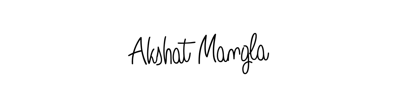 Here are the top 10 professional signature styles for the name Akshat Mangla. These are the best autograph styles you can use for your name. Akshat Mangla signature style 5 images and pictures png