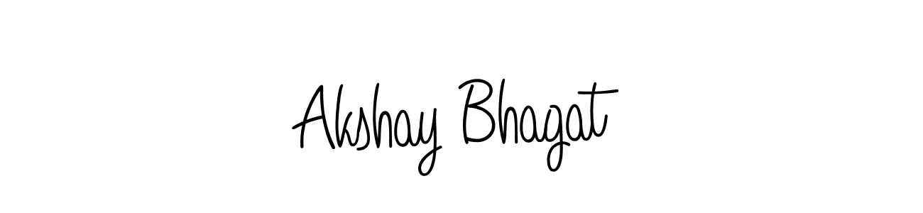 Make a beautiful signature design for name Akshay Bhagat. Use this online signature maker to create a handwritten signature for free. Akshay Bhagat signature style 5 images and pictures png