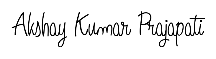 Practice writing Akshay Kumar Prajapati with the flow of Angelique-Rose-font-FFP lettering. A fantastic source of inspiration for developing your personal signature style. Akshay Kumar Prajapati signature style 5 images and pictures png