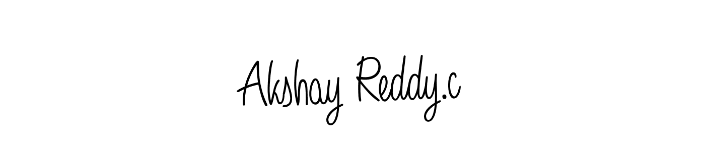 How to make Akshay Reddy.c signature? Angelique-Rose-font-FFP is a professional autograph style. Create handwritten signature for Akshay Reddy.c name. Akshay Reddy.c signature style 5 images and pictures png