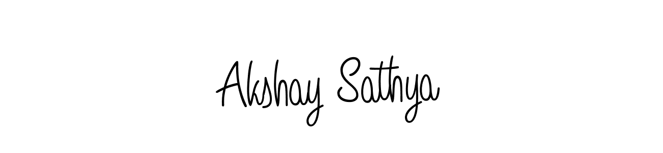 It looks lik you need a new signature style for name Akshay Sathya. Design unique handwritten (Angelique-Rose-font-FFP) signature with our free signature maker in just a few clicks. Akshay Sathya signature style 5 images and pictures png