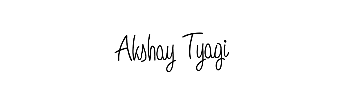 How to Draw Akshay Tyagi signature style? Angelique-Rose-font-FFP is a latest design signature styles for name Akshay Tyagi. Akshay Tyagi signature style 5 images and pictures png