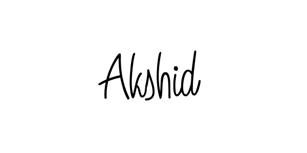 Angelique-Rose-font-FFP is a professional signature style that is perfect for those who want to add a touch of class to their signature. It is also a great choice for those who want to make their signature more unique. Get Akshid name to fancy signature for free. Akshid signature style 5 images and pictures png