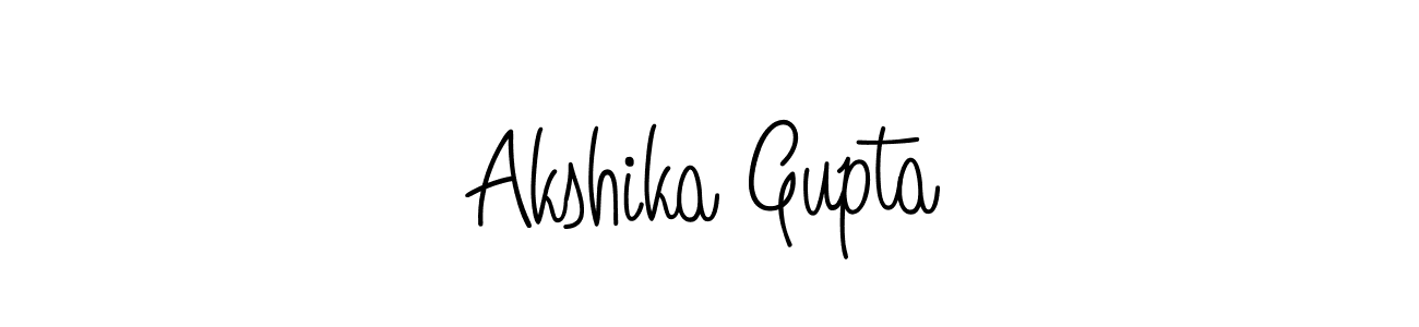 How to Draw Akshika Gupta signature style? Angelique-Rose-font-FFP is a latest design signature styles for name Akshika Gupta. Akshika Gupta signature style 5 images and pictures png