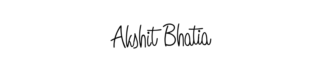 Check out images of Autograph of Akshit Bhatia name. Actor Akshit Bhatia Signature Style. Angelique-Rose-font-FFP is a professional sign style online. Akshit Bhatia signature style 5 images and pictures png