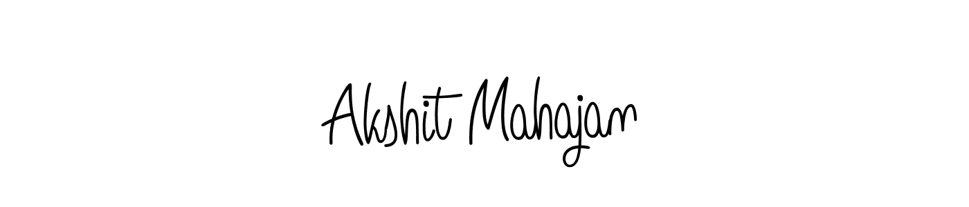 Create a beautiful signature design for name Akshit Mahajan. With this signature (Angelique-Rose-font-FFP) fonts, you can make a handwritten signature for free. Akshit Mahajan signature style 5 images and pictures png