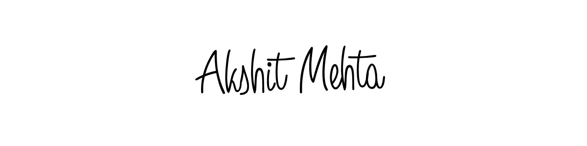 Create a beautiful signature design for name Akshit Mehta. With this signature (Angelique-Rose-font-FFP) fonts, you can make a handwritten signature for free. Akshit Mehta signature style 5 images and pictures png