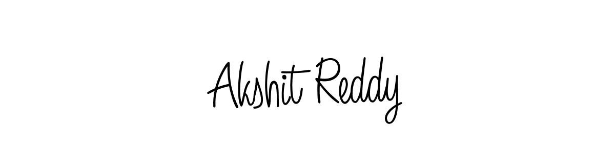 Akshit Reddy stylish signature style. Best Handwritten Sign (Angelique-Rose-font-FFP) for my name. Handwritten Signature Collection Ideas for my name Akshit Reddy. Akshit Reddy signature style 5 images and pictures png