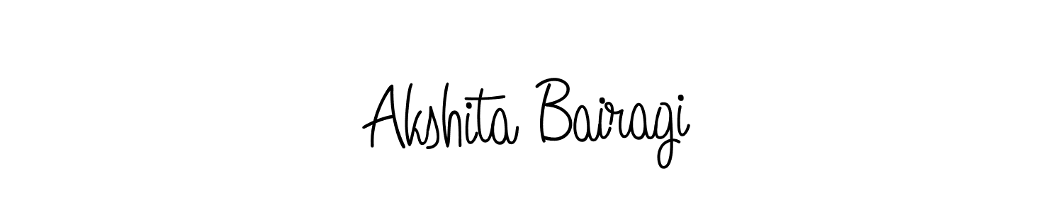 You should practise on your own different ways (Angelique-Rose-font-FFP) to write your name (Akshita Bairagi) in signature. don't let someone else do it for you. Akshita Bairagi signature style 5 images and pictures png