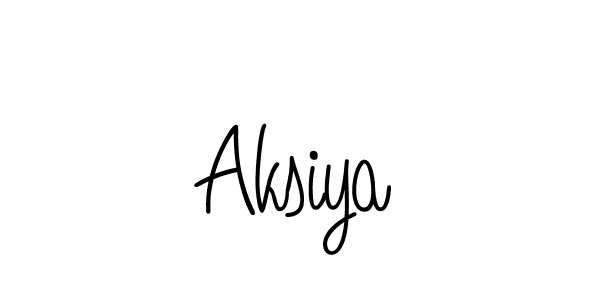 The best way (Angelique-Rose-font-FFP) to make a short signature is to pick only two or three words in your name. The name Aksiya include a total of six letters. For converting this name. Aksiya signature style 5 images and pictures png