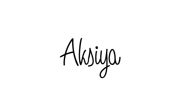 How to Draw Aksiya signature style? Angelique-Rose-font-FFP is a latest design signature styles for name Aksiya. Aksiya signature style 5 images and pictures png