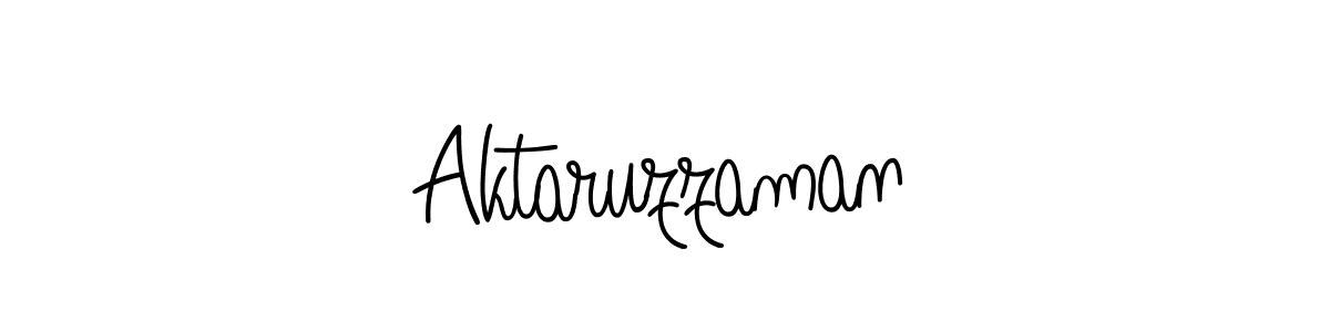 Create a beautiful signature design for name Aktaruzzaman. With this signature (Angelique-Rose-font-FFP) fonts, you can make a handwritten signature for free. Aktaruzzaman signature style 5 images and pictures png