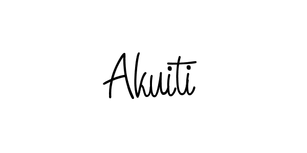 Once you've used our free online signature maker to create your best signature Angelique-Rose-font-FFP style, it's time to enjoy all of the benefits that Akuiti name signing documents. Akuiti signature style 5 images and pictures png