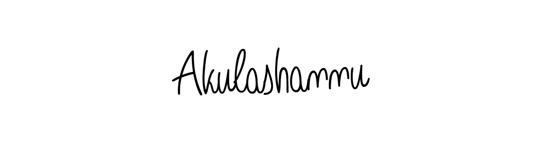 You can use this online signature creator to create a handwritten signature for the name Akulashannu. This is the best online autograph maker. Akulashannu signature style 5 images and pictures png