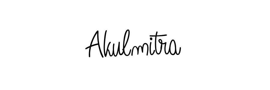 Also we have Akulmitra name is the best signature style. Create professional handwritten signature collection using Angelique-Rose-font-FFP autograph style. Akulmitra signature style 5 images and pictures png