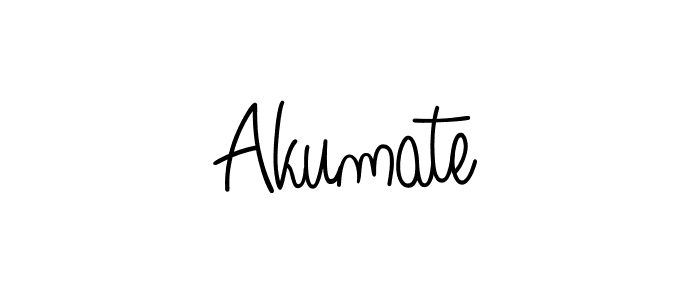 Make a short Akumate signature style. Manage your documents anywhere anytime using Angelique-Rose-font-FFP. Create and add eSignatures, submit forms, share and send files easily. Akumate signature style 5 images and pictures png