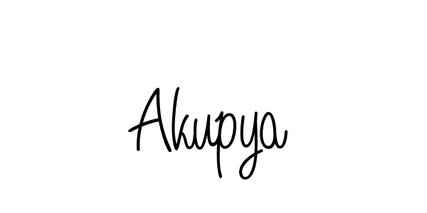 if you are searching for the best signature style for your name Akupya. so please give up your signature search. here we have designed multiple signature styles  using Angelique-Rose-font-FFP. Akupya signature style 5 images and pictures png