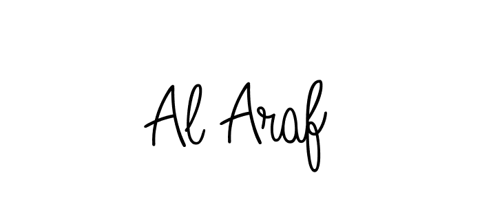 Al Araf stylish signature style. Best Handwritten Sign (Angelique-Rose-font-FFP) for my name. Handwritten Signature Collection Ideas for my name Al Araf. Al Araf signature style 5 images and pictures png