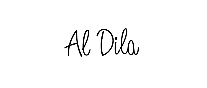 You can use this online signature creator to create a handwritten signature for the name Al Dila. This is the best online autograph maker. Al Dila signature style 5 images and pictures png