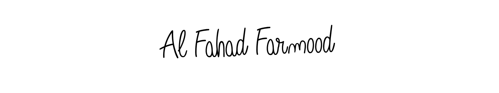 It looks lik you need a new signature style for name Al Fahad Farmood. Design unique handwritten (Angelique-Rose-font-FFP) signature with our free signature maker in just a few clicks. Al Fahad Farmood signature style 5 images and pictures png
