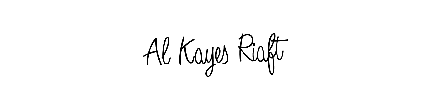 Make a short Al Kayes Riaft signature style. Manage your documents anywhere anytime using Angelique-Rose-font-FFP. Create and add eSignatures, submit forms, share and send files easily. Al Kayes Riaft signature style 5 images and pictures png