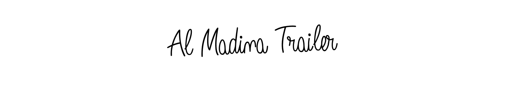 Make a beautiful signature design for name Al Madina Trailer. Use this online signature maker to create a handwritten signature for free. Al Madina Trailer signature style 5 images and pictures png