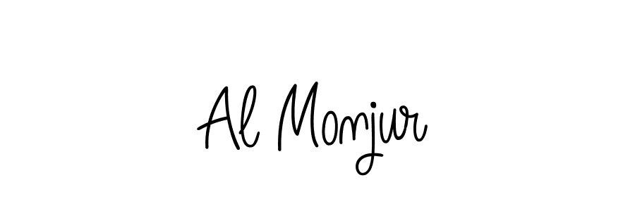 Also You can easily find your signature by using the search form. We will create Al Monjur name handwritten signature images for you free of cost using Angelique-Rose-font-FFP sign style. Al Monjur signature style 5 images and pictures png