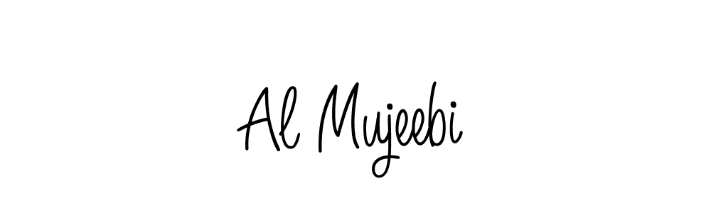 How to Draw Al Mujeebi signature style? Angelique-Rose-font-FFP is a latest design signature styles for name Al Mujeebi. Al Mujeebi signature style 5 images and pictures png