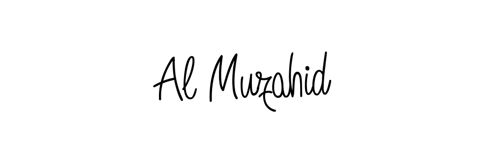 Al Muzahid stylish signature style. Best Handwritten Sign (Angelique-Rose-font-FFP) for my name. Handwritten Signature Collection Ideas for my name Al Muzahid. Al Muzahid signature style 5 images and pictures png
